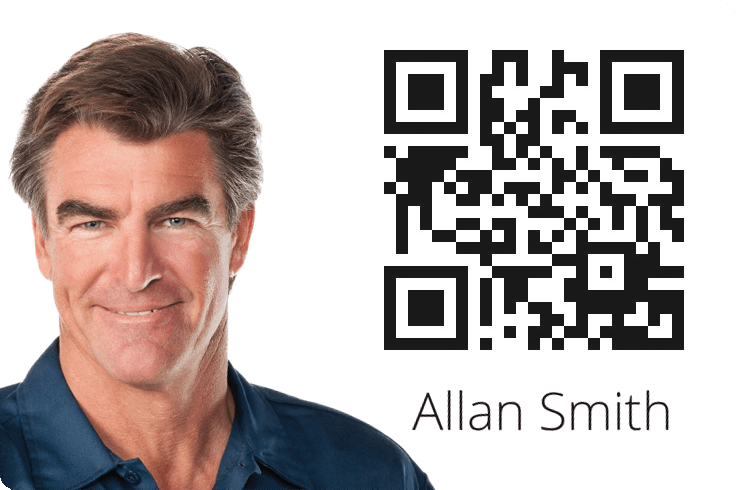 QR Code and NFC Employee ID Badge swipe card